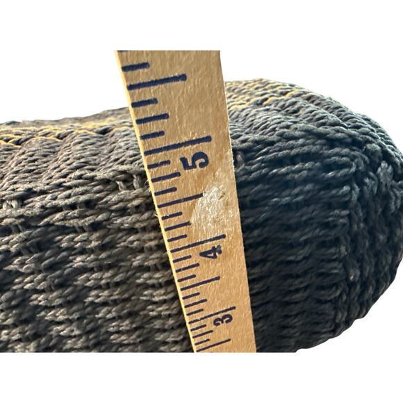 Brighton Woven Straw Handbag Brown Tones - Picture 12 of 14